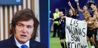 MILEI VOLVIÓ A HABLAR DE LA BANDERA DE MALVINAS Y FUE “MUY CRITICÓ” CON LOS JUGADORES DE LA SELECCIÓN ARGENTINA