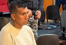 GUSTAVO LASI, EL ASESINO DE LAS TURISTAS FRANCESAS, REAPARECIÓ EN LA AUDIENCIA DE LOS POLICÍAS ACUSADOS DE TORTURARLO