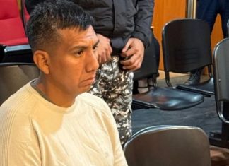 GUSTAVO LASI, EL ASESINO DE LAS TURISTAS FRANCESAS, REAPARECIÓ EN LA AUDIENCIA DE LOS POLICÍAS ACUSADOS DE TORTURLO