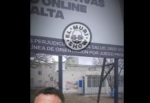 TELEFONO PARA MADILE: PUSIERON UN CARTEL DE BET WARRIOR EN LA CASA DEL NIÑO DEL HOSPITAL PÚBLICO MATERNO INFANTIL