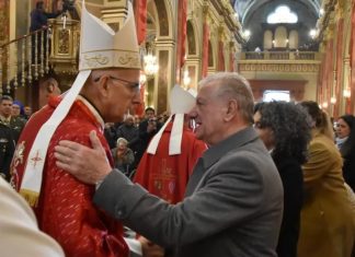 EL VICEGOBERNADOR MAROCCO PARTICIPÓ DEL SEGUNDO DÍA DEL TRIDUO DEL MILAGRO