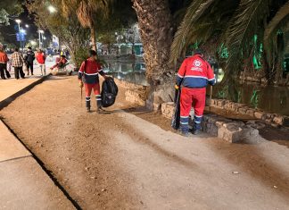LA CIUDAD QUEDÓ LIMPIA Y ORDENADA TRAS EL MILAGRO