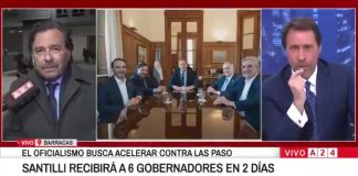 “LA PACIENCIA SE VA ACABANDO CUANDO VEMOS ESTA HIPOCRESÍA Y FALTA DE CONSIDERACIÓN PARA CON LOS GOBERNADORES QUE ACOMPAÑAMOS”