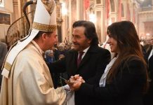 SÁENZ PARTICIPÓ DEL PRIMER DÍA DEL TRIDUO DEL MILAGRO
