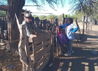 DIEZ ZONAS RURALES DE EL GALPÓN RECIBIERON CONTROLES Y VACUNACIÓN