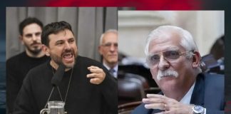 EL IRASCIBLE JUAN GRABOIS TRATÓ DE “FACHO DE MIERDA” AL LIBERTARIO CARLOS ZAPATA EN MEDIO DE UN BOCHORNOSO ESCANDALO