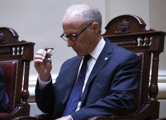 INTERNA EN LA CORTE: ROSENKRANTZ INSISTE EN VOTAR CONTRA LA LEY DE TIERRAS Y CONVOCAN DOS CONJUECES
