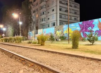 VECINOS DESTACARON LA NUEVA ILUMINACIÓN EN JUNÍN Y LAS VÍAS DEL FERROCARRIL