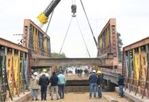 PUENTE DE VAQUEROS: SAÉNZ MARCÓ EL AVANCE EN LA MODERNIZACIÓN DE LA INFRAESTRUCTURA VIAL METROPOLITANA